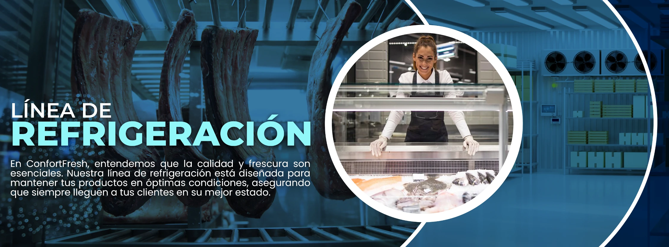 Banner de la línea de refrigeración